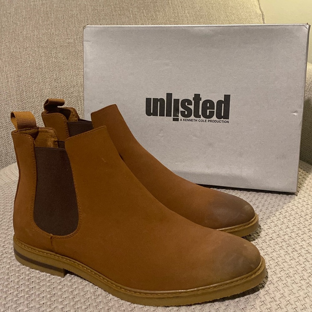 NWOT Unlisted Men’s Peyton Chelsea boots - Size 11 (11 1/2 - 12)